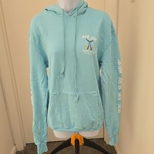 NWT Ron Jon Aqua/Mint Women's Pullover Hoodie